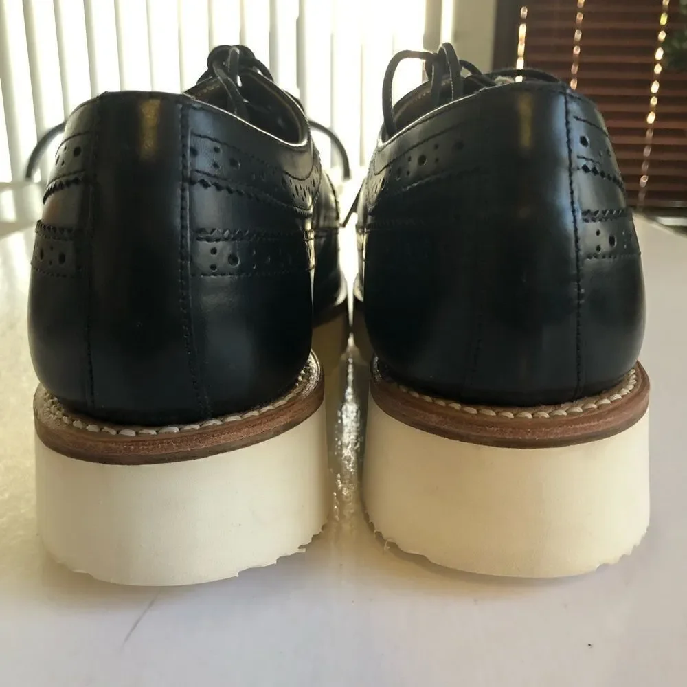 Grenson black leather